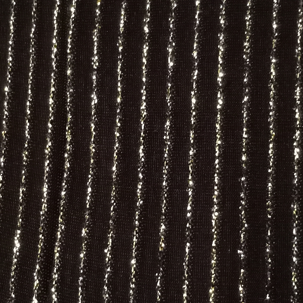 Flat Front Glitter Stripe Wide Leg Belted Pants⛓️ - Picture 6 of 9